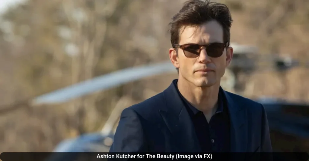 Ashton Kutcher for The Beauty (Image via FX)