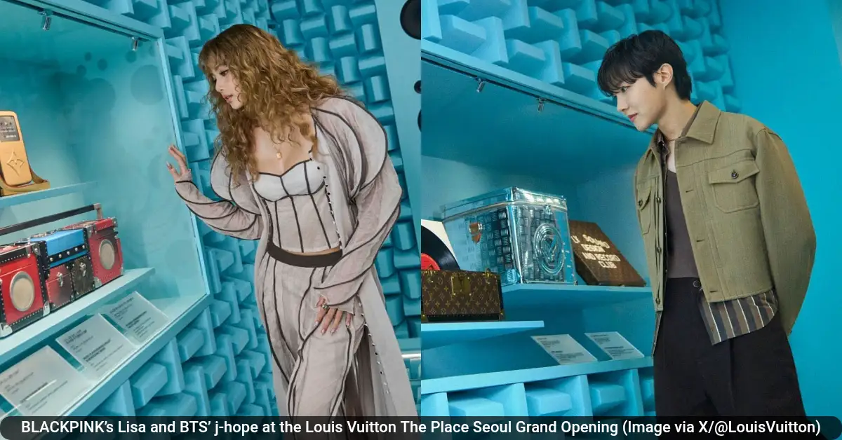 J-Hope and Lisa Turn Heads at Louis Vuitton Seoul Opening
