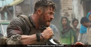 Chris Hemsworth in Extraction (Image via Netflix)