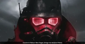 Courier in Fallout: New Vegas (Image via Amazon Prime)
