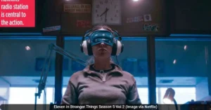 Eleven in Stranger Things Season 5 Vol 2 (Image via Netflix)