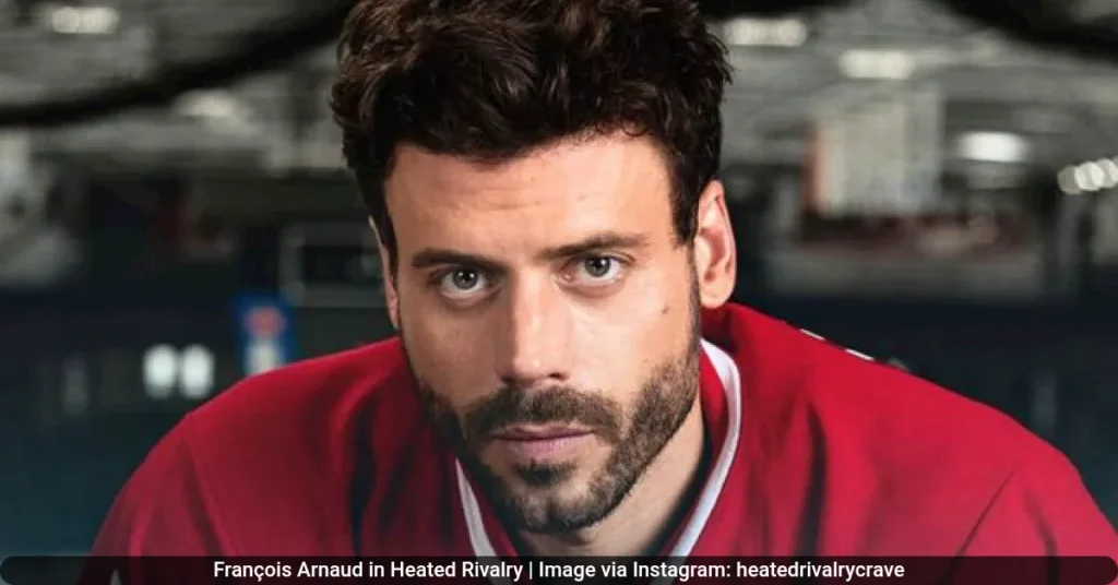 Francois Arnaud in Heated Rivalry Image via Instagram heatedrivalrycrave 51kb