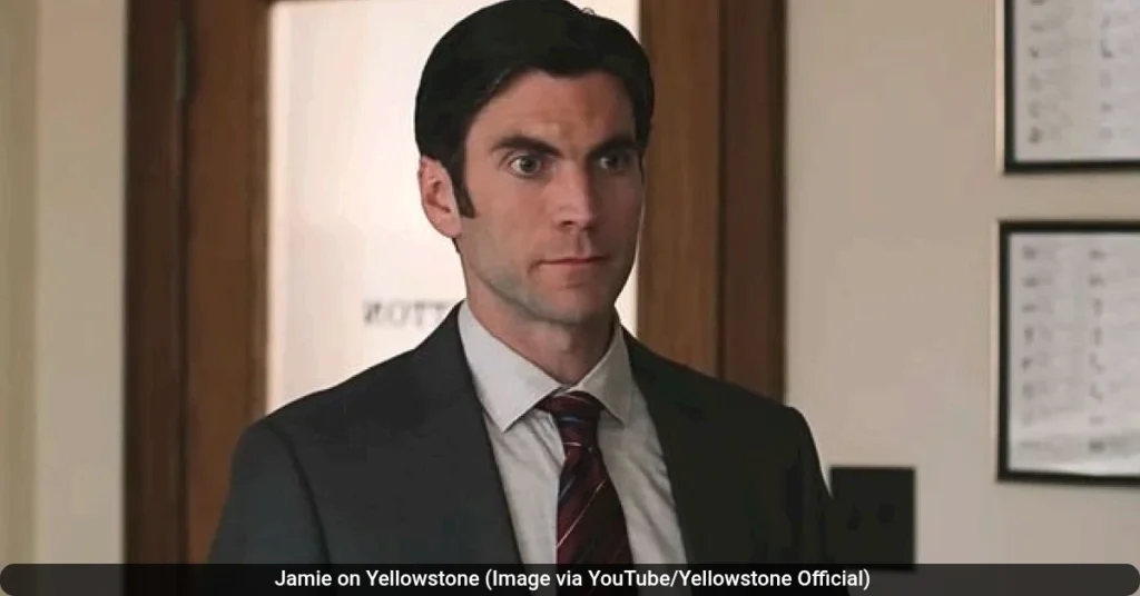 Jamie on Yellowstone (Image via YouTube/Yellowstone Official)