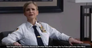 Kyra Sedgwick plays Madeline Wuntch in Brooklyn Nine-Nine
