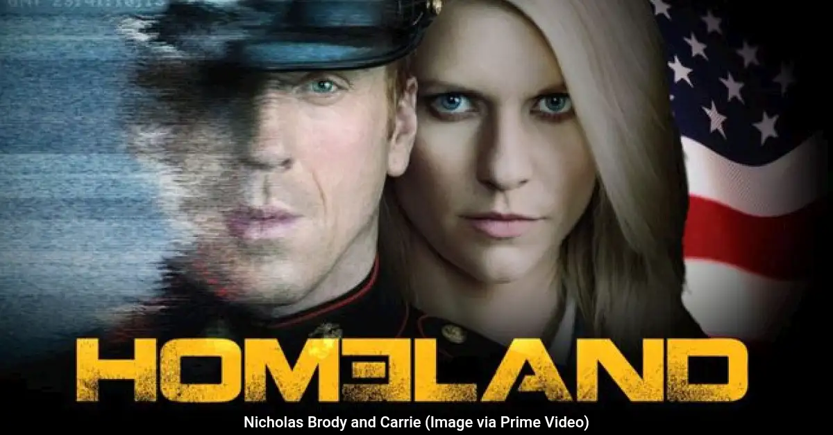 Nicholas Brody and Carrie (Image via Prime Video)