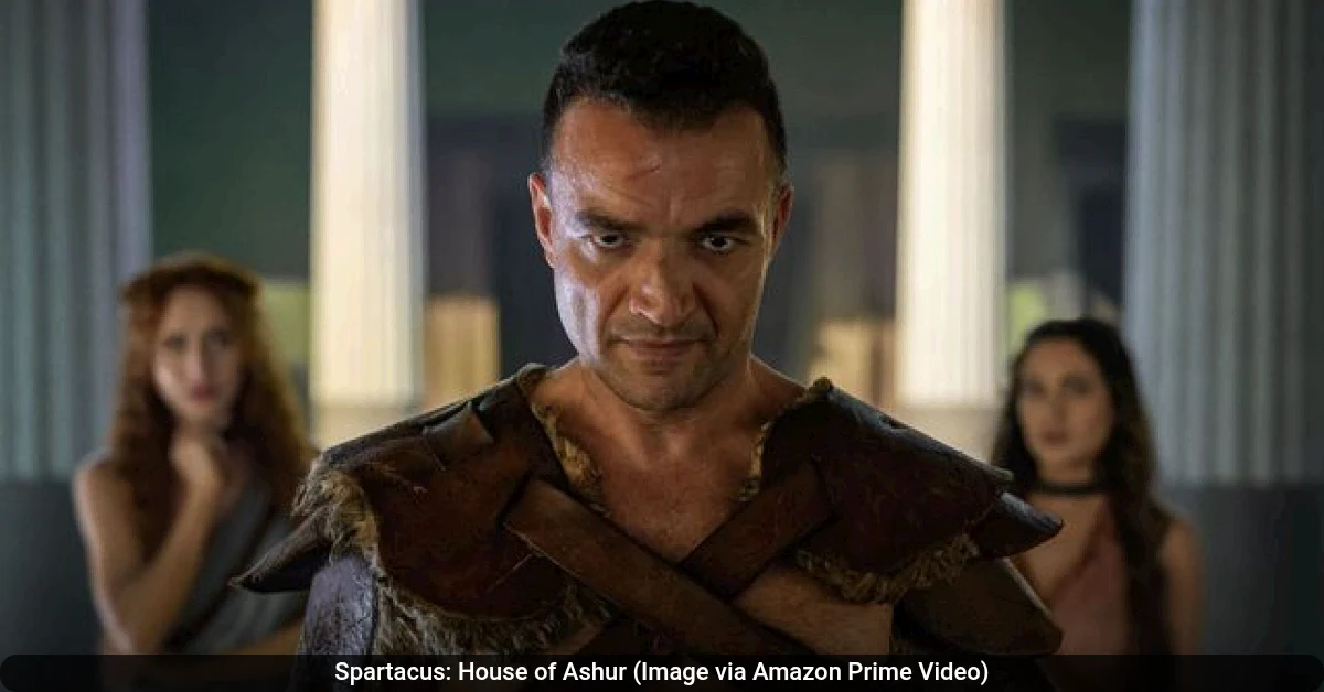 Spartacus House of Ashur Image via Amazon Prime Video 58kb The new Spartacus spin-off rewrites history, making villain Ashur the star of his own gladiator school