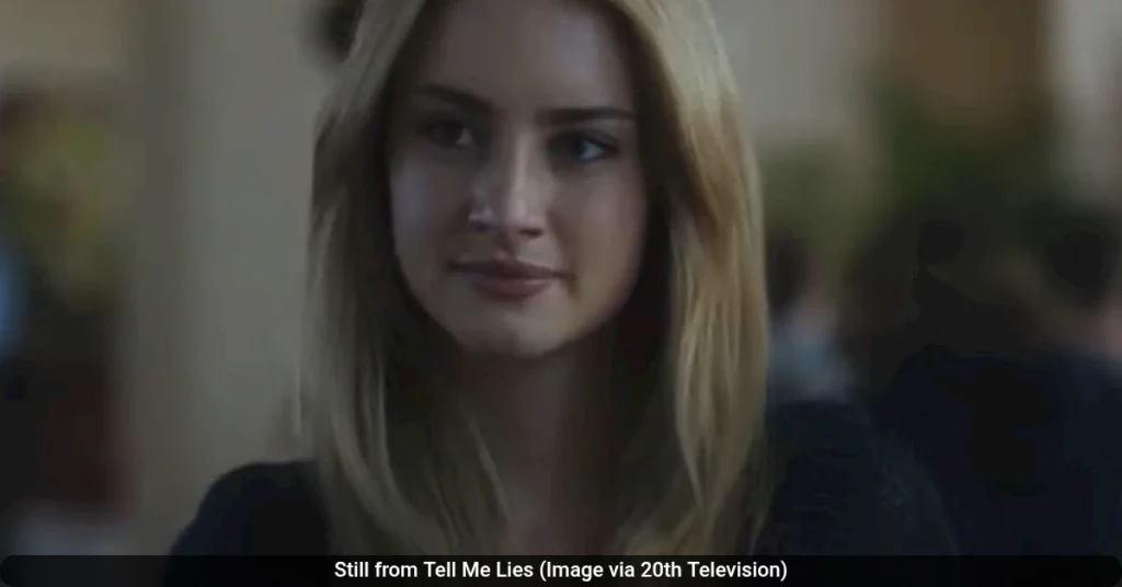 Still from Tell Me Lies Image via 20th Television 41kb 1 Still from Tell Me Lies (Image via 20th Television)