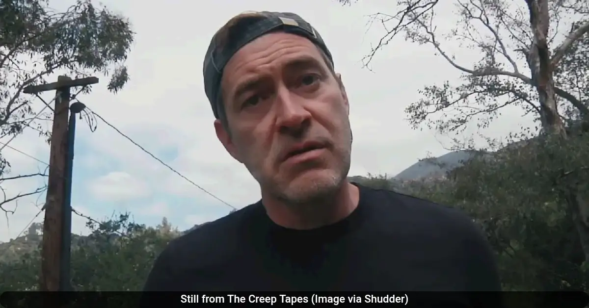 Still from The Creep Tapes (Image via Shudder)