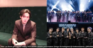 Stray Kids’ Lee Know Arrives in Korea in Wheelchair After MAMA Awards Ankle Injury