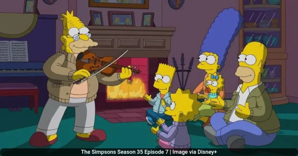 The Simpsons Season 35 Episode 7 Image via Disney 50kb The Simpsons Season 35 Episode 7 | Image via Disney+