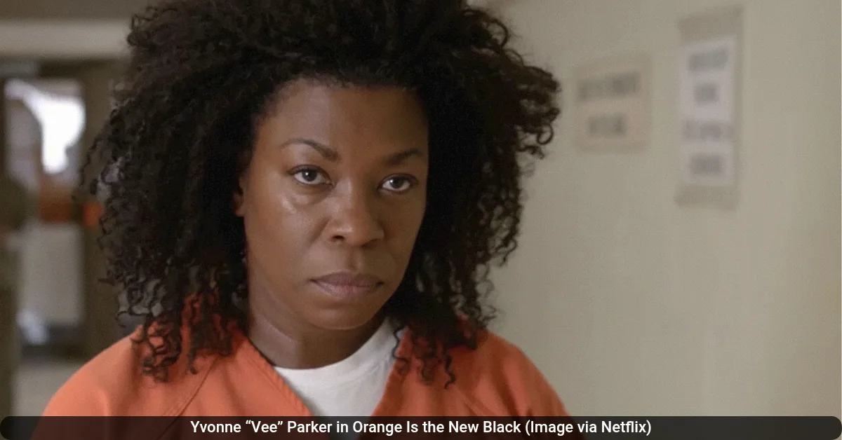 Yvonne “Vee” Parker in Orange Is the New Black (Image via Netflix)