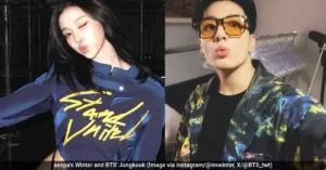 HYBE Checks on Jungkook and Winter Dating Rumors, Fans Suspect a Cover-Up aespa's Winter and BTS' Jungkook (Image via Instagram/@imwinter, X/@BTS_twt)