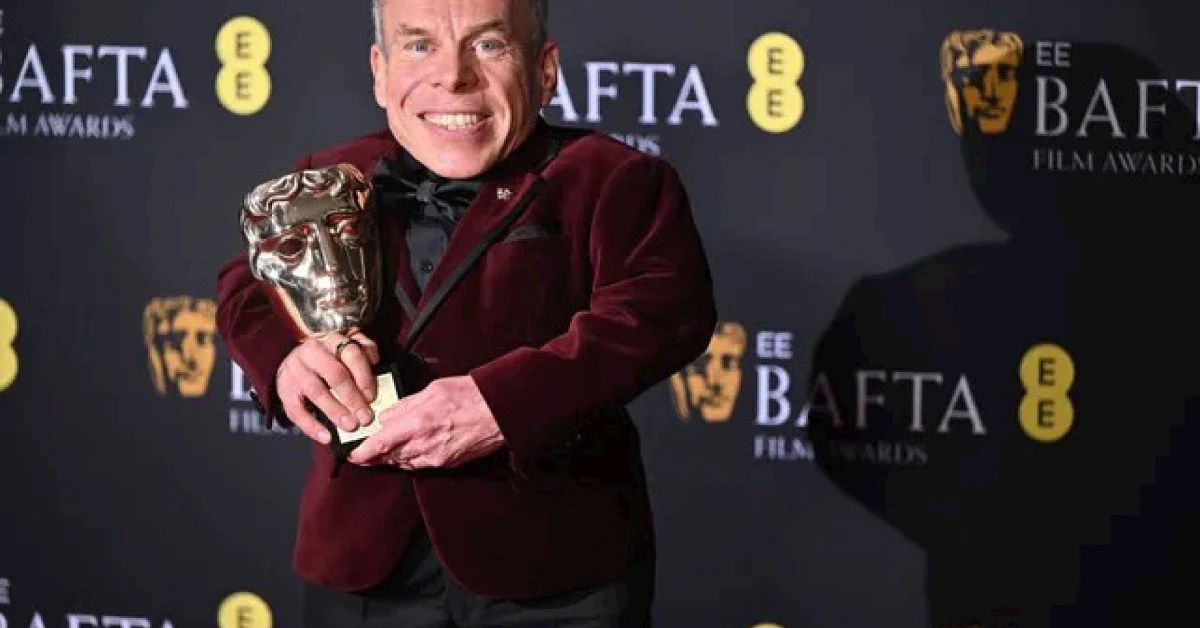 Warwick Davis at 2025 EE BAFTA Film Awards - Winners Photocall - Source: Getty