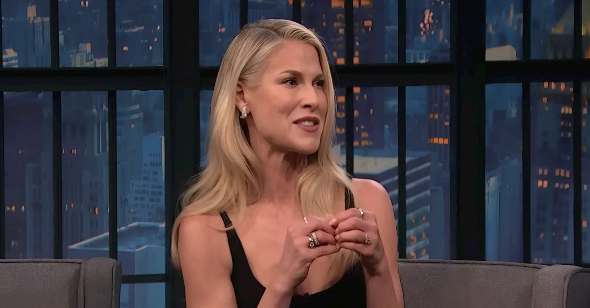 Ali Larter Image via YouTube Late Night with Seth Meyers 65kb Ali Larter ( Image via YouTube / Late Night with Seth Meyers )