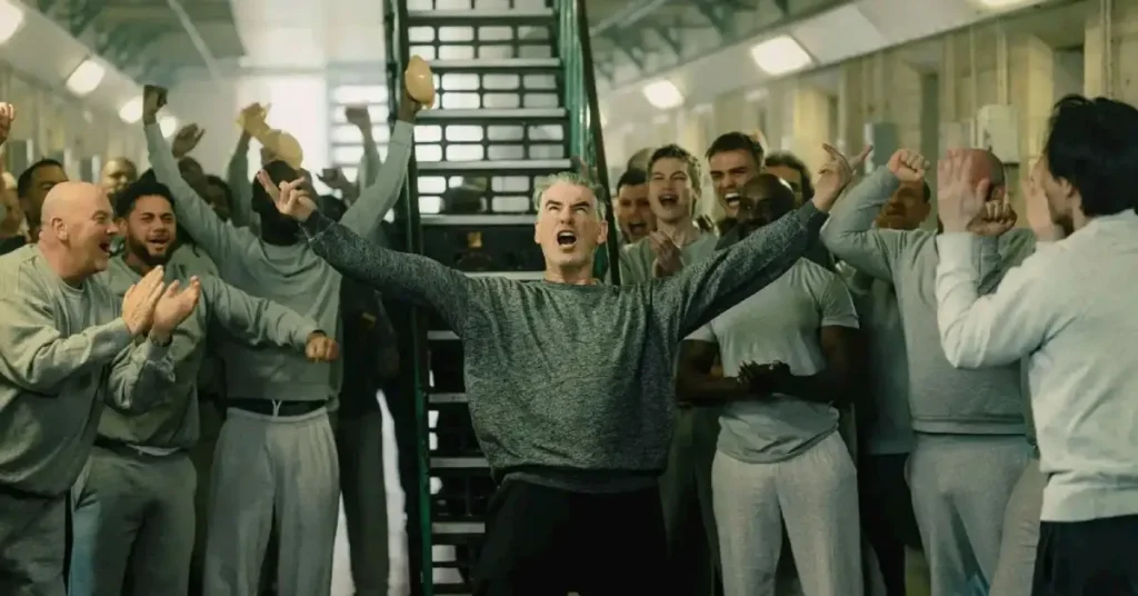 Conrad Harrigan cheered by in prison Image via Paramount 46kb Conrad Harrigan cheered by in prison (Image via Paramount+)