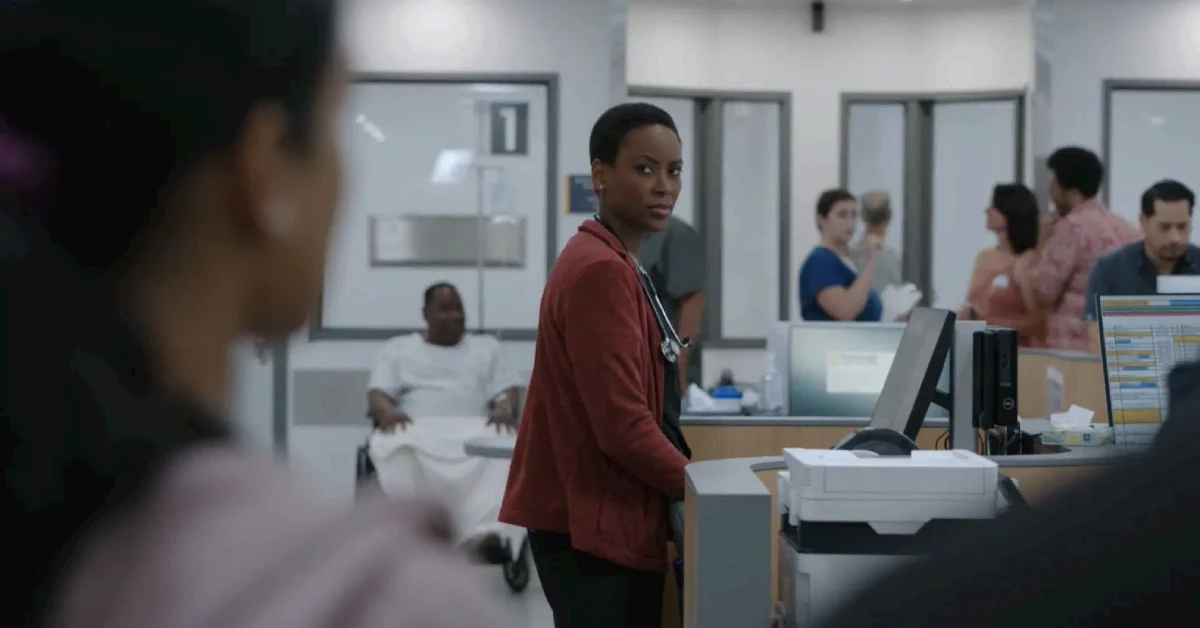 Dr. Heather Collins in The Pitt Season 1 | Image Via: HBO Max