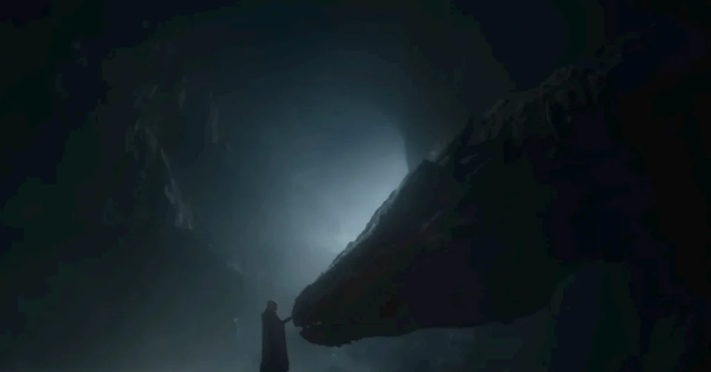 Rhaenyra Targaryen and Vermithor (Screenshot from YouTube/ @Game of Thrones)