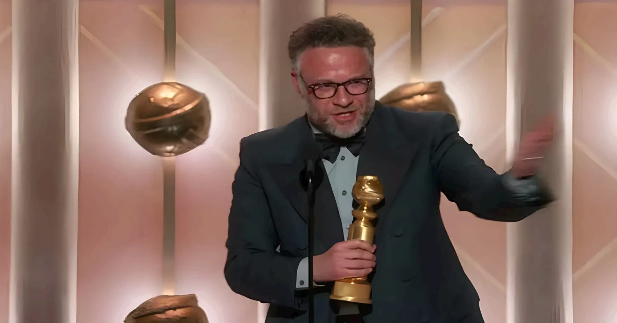 Seth Rogens win for The Studio at Golden Globes 2026 Image via YouTube Golden Globes 44kb Seth Rogen’s win for The Studio at Golden Globes 2026 ( Image via YouTube / Golden Globes )
