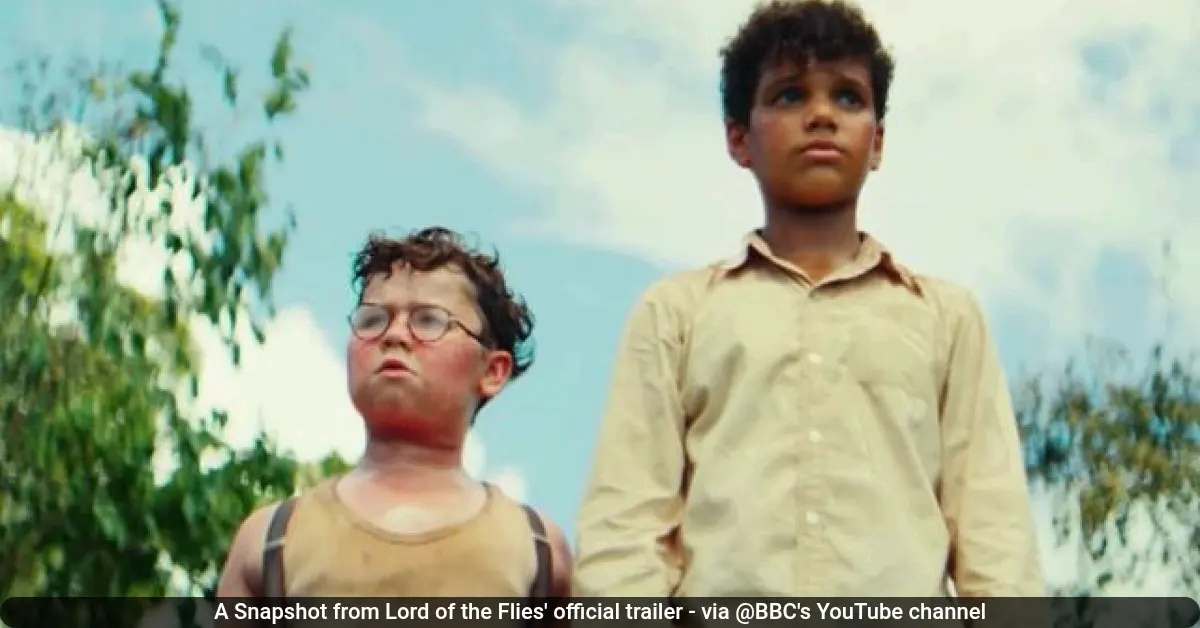A Snapshot from Lord of the Flies' official trailer - via @BBC's YouTube channel