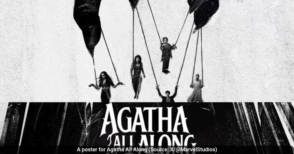 A poster for Agatha All Along (Source: X/@MarvelStudios)