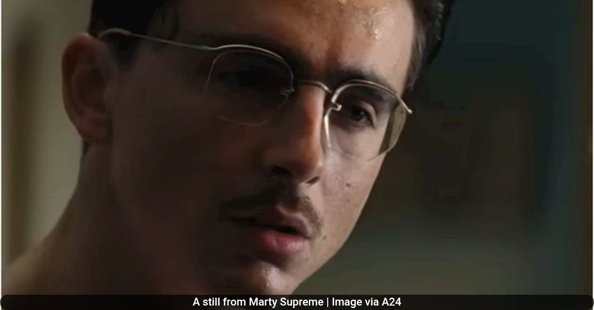 A still from Marty Supreme | Image via A24