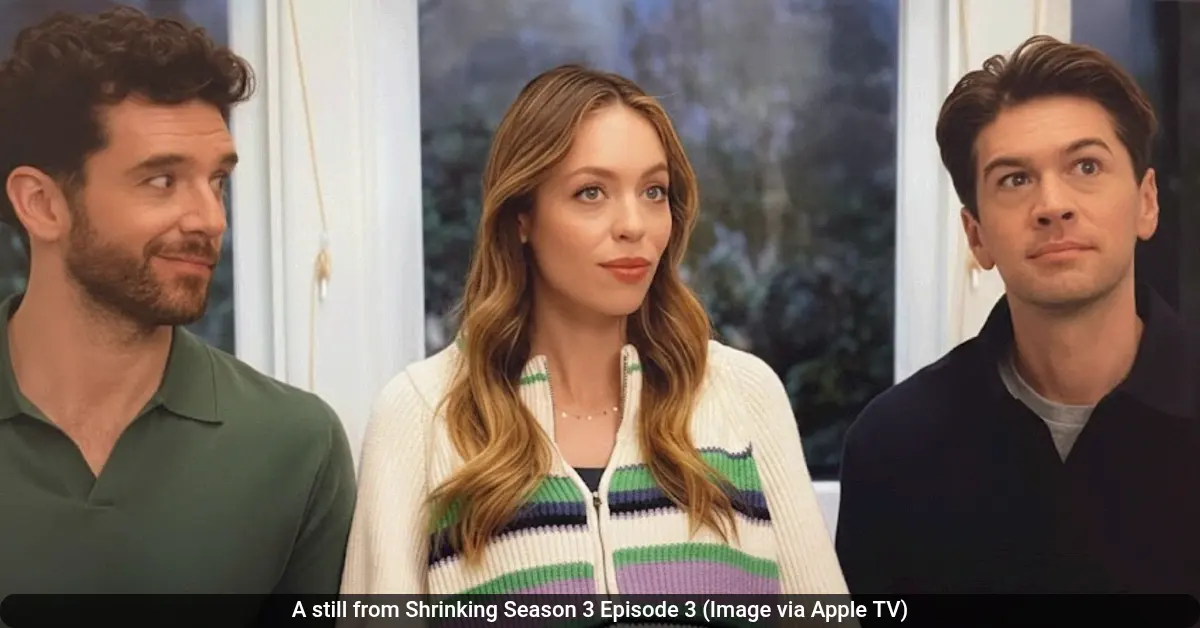 A still from Shrinking Season 3 Episode 3 (Image via Apple TV)