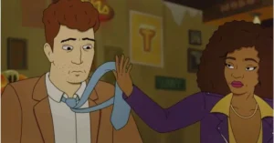 A still from the series Image via Netflix 51kb Is Strip Law Season 2 Going to Happen? What We Know About the Future of the Netflix Animated Series