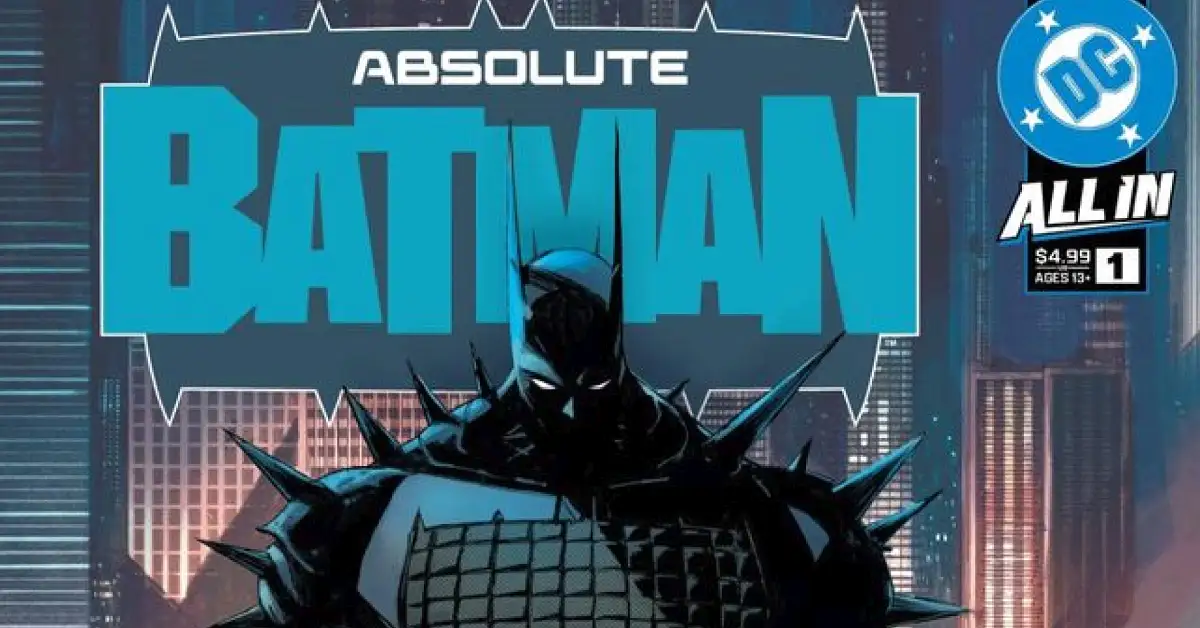 Absolute Batman Cover Image Credit DC Comics 47kb Absolute Batman Cover (Image Credit: DC Comics)