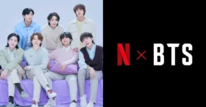BTS members Image via Weverse BTS and Instagram @netflix 63kb BTS & Netflix Instagram Post Beats Stranger Things as Most-Liked in Platform History