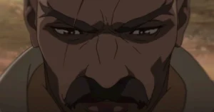 Bass X Machina Image Source Netflix 41kb Brian Tyree Henryโs Gritty Animated Western โBass X Machinaโ Locks October Release Date on Netflix