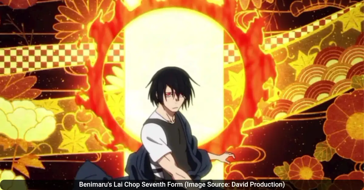 Benimaru's Lai Chop Seventh Form (Image Source: David Production)