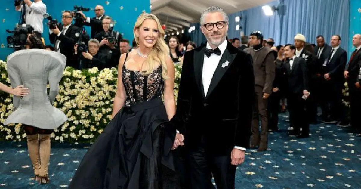 Casey Wasserman And Jenny Chandler At The 2025 Met Gala Celebrating "Superfine: Tailoring Black Style" - Arrivals - Source: Getty