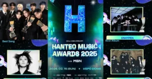 “Is This a Joke?” — K-Pop Fans Question Hanteo Music Awards 2025 After All Four Daesangs Go to Male Acts