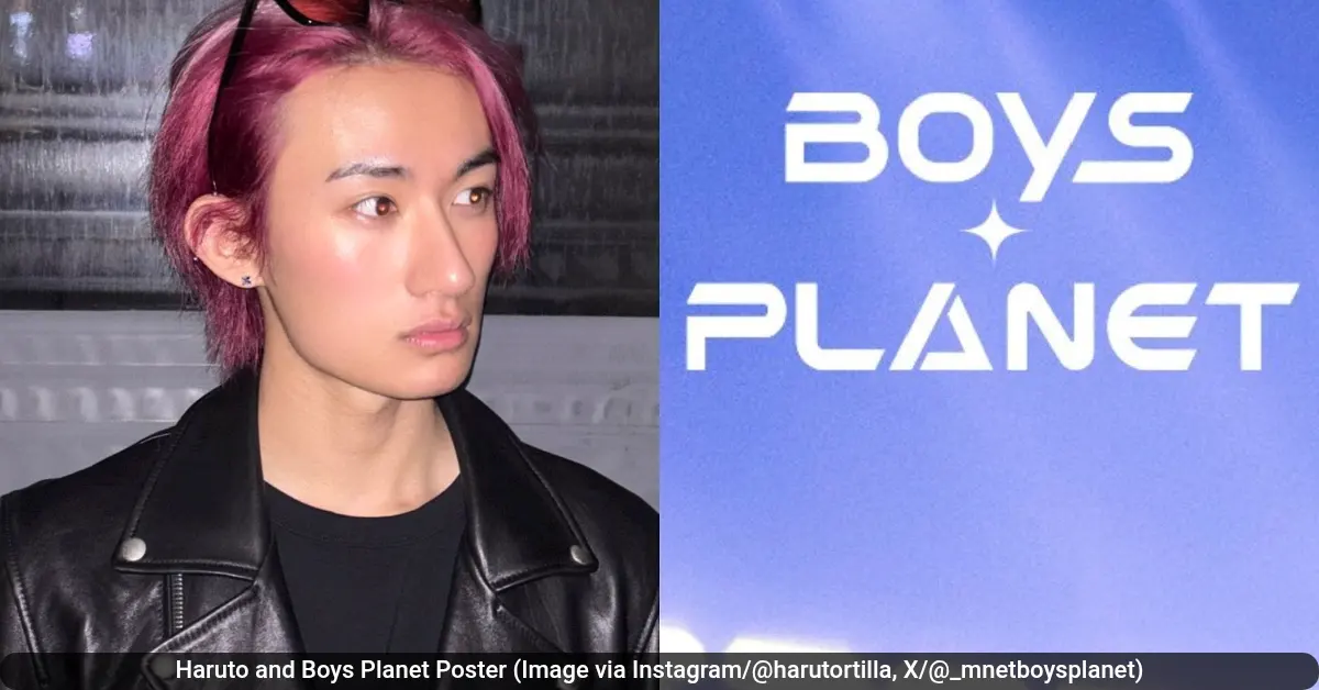 Haruto and Boys Planet Poster (Image via Instagram/@harutortilla, X/@_mnetboysplanet)