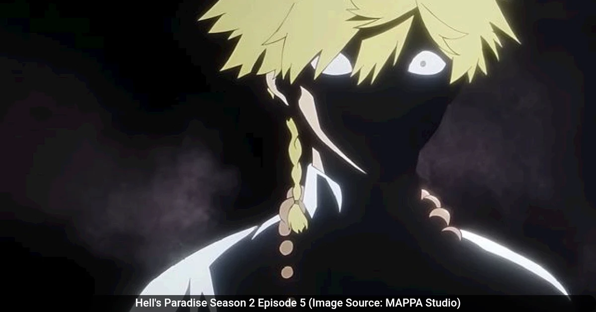 Hell's Paradise Season 2 Episode 5 (Image Source: MAPPA Studio)