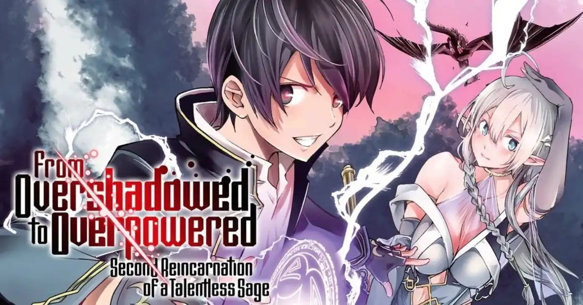 Key visual of the From Overshadowed to Overpowered anime (Image credit: Square Enix)