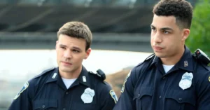 Sean and Jonah in Boston Blue Image via CBS 62kb Marcus Scribner Reveals Why Sean and Jonah Are Now ‘Brothers for Life’ After Boston Blue Episode 10