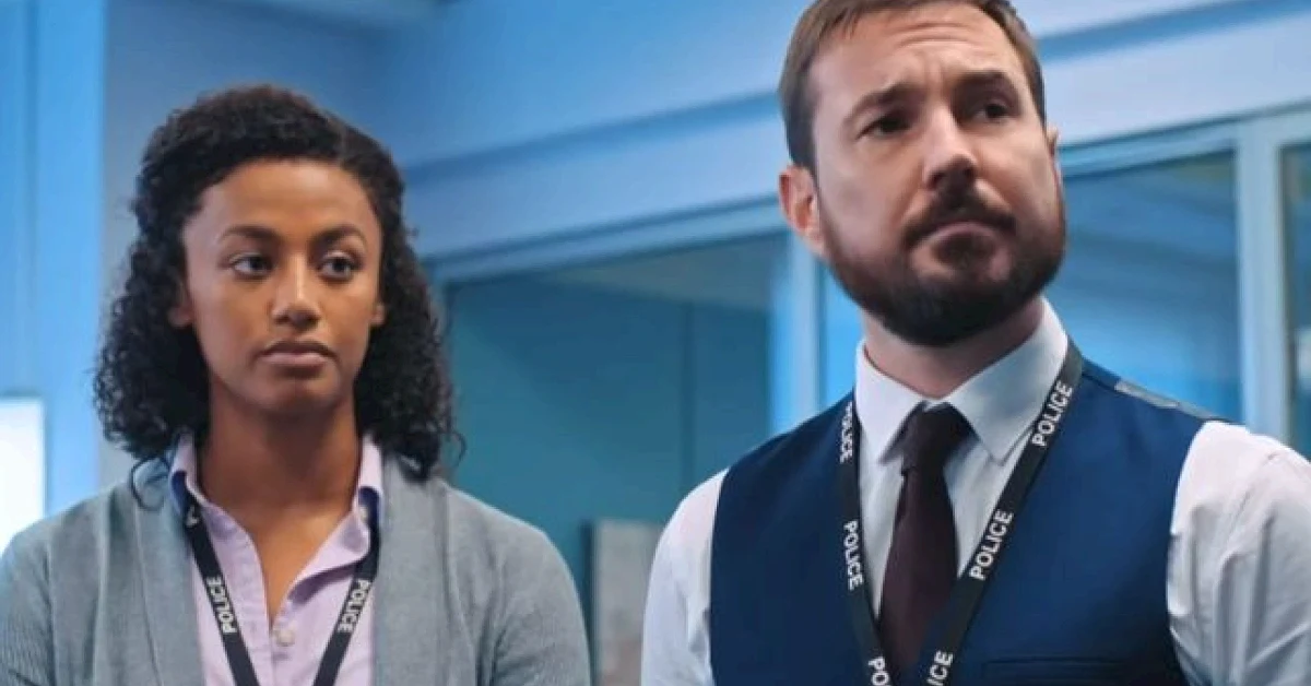 Shalom Brune-Franklin and Martin Compston in Line of Duty Season 6 | Image via YouTube/BBC
