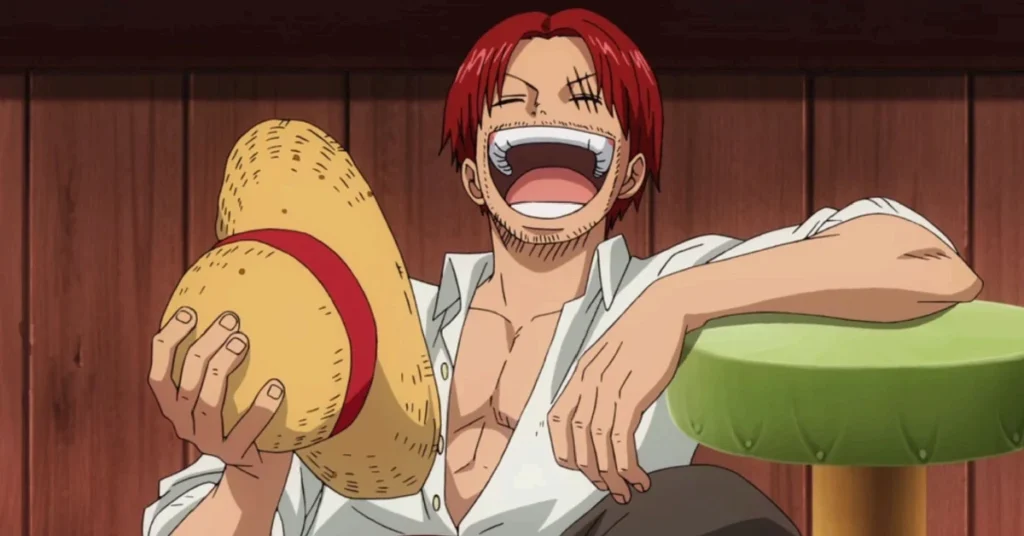 Shanks, as seen in anime (Image credit: Toei Animation)