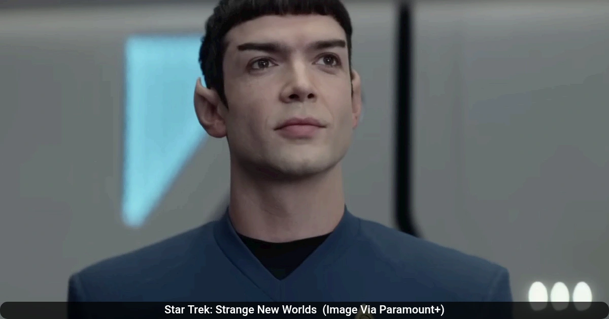 Star Trek: Strange New Worlds star Jess Bush teases a hopeful future for Spock and Nurse Chapel (Image Via Paramount+)