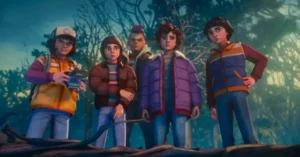 Still from Stranger Things Tales of 85 Image via Netflix 47kb How a Clever Story ‘Loophole’ in Stranger Things Led to the New Animated Series Tales of ’85