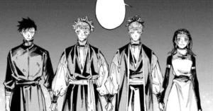 Still from the manga Image credit Shueisha 53kb Jujutsu Kaisen Modulo Chapter 23 Recap: Yuji Steps Away As Maru’s Ritual Of Harmony Reshapes The World