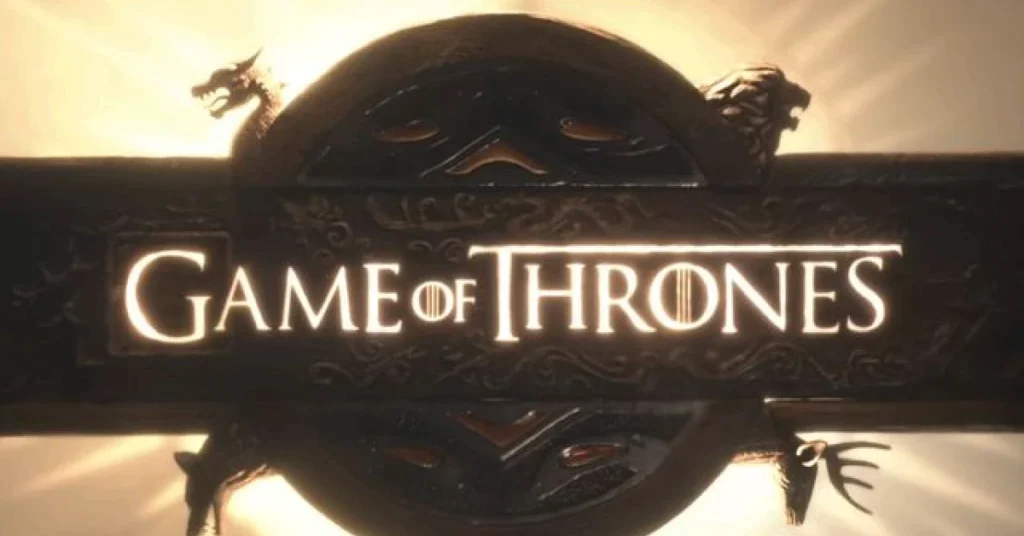 Title card for Game of Thrones (Image via YouTube @/GameOfThrones)