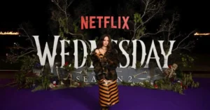 Wednesday star Jenna Ortega Source Getty 51kb Netflix Drops Production Video for ‘Wednesday’ Season 3 With Winona Ryder Joining the Cast