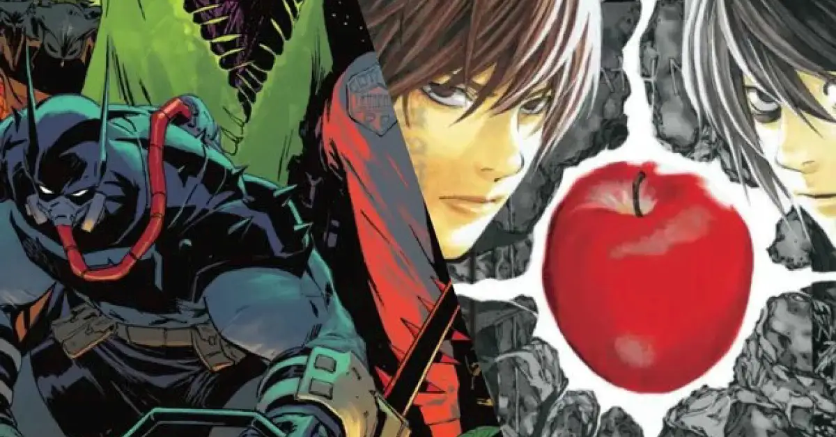 Absolute Batman and Death Note - Source: VIZ