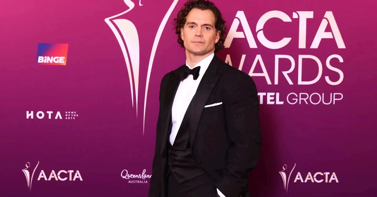 Henry Cavill at 2025 AACTA Awards Ceremony Presented By Foxtel Group - Media Room - Source: Getty