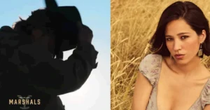 Luke Grimes as Kayce Dutton on the trailer for Marshals Kelsey Asbille as Monica Dutton Sources CBS Instagram @yellowstone 58kb ‘Yellowstone’ Spinoff ‘Marshals’ Confirms Monica Dutton’s Fate In Premiere Episode