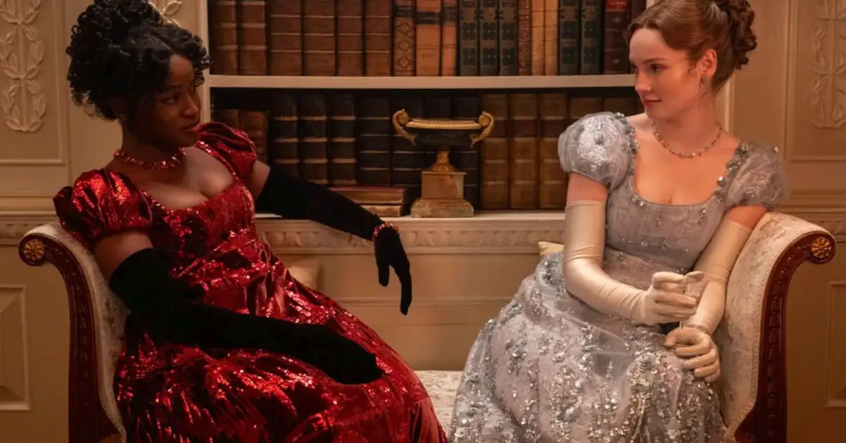 Michaela & Fran in Bridgerton Season 4 (Source: Netflix)
