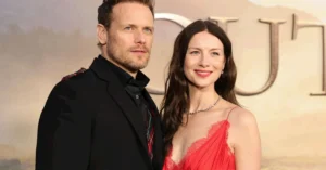 Sam Heughan and Caitriona Balfe at Starz Outlander Season 8 Premiere Source Getty 67kb Sam Heughan and Caitriona Balfe Get Emotional Talking About the End of ‘Outlander’