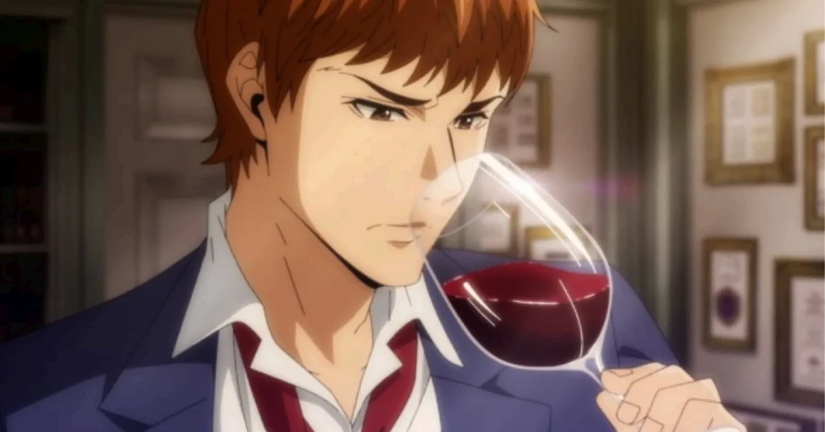 Still from the anime Drops of God Source Satelight 47kb Still from the anime Drops of God - Source: Satelight